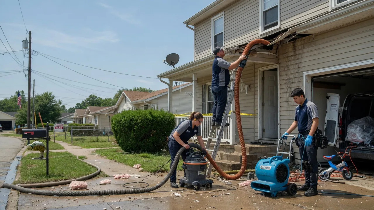 Water Damage Restoration in Hepzibah, WV near me